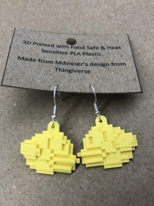 Flappy Bird Inspired Earrings