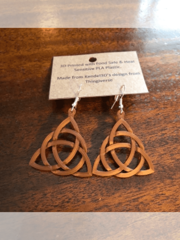 Celtic Trinity Knot Earrings