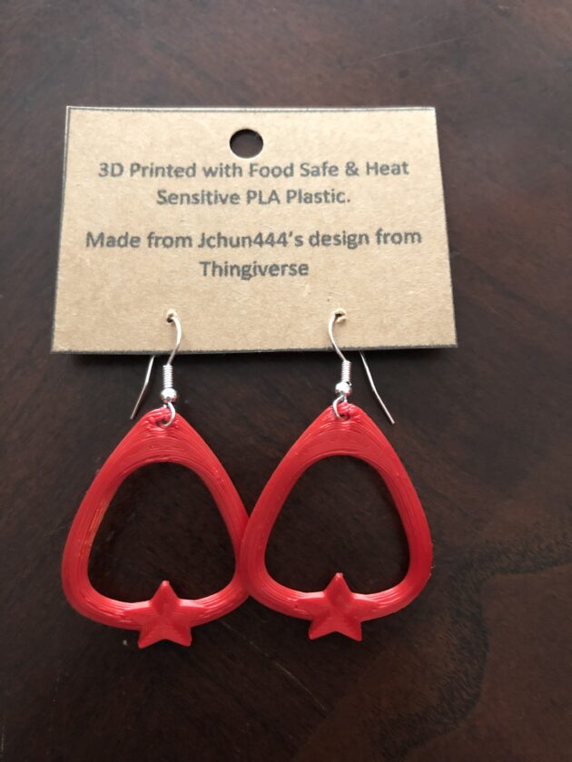 Triangle Star Earings