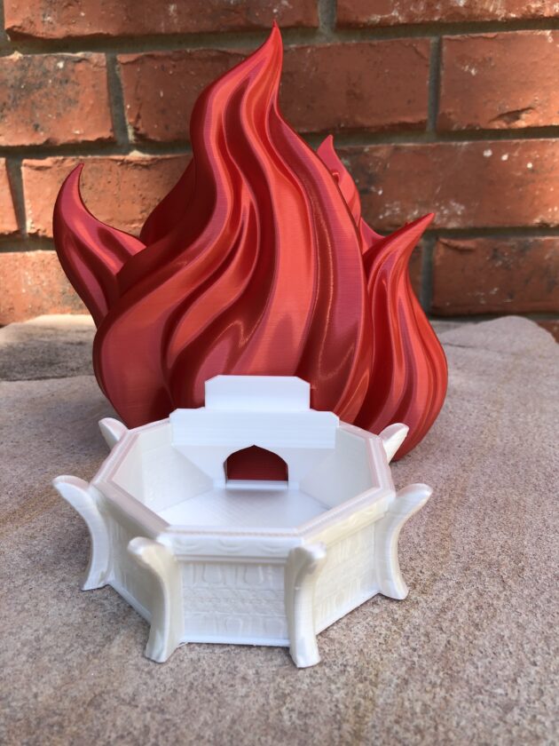 Sorcerer’s Flame Dice Tower and Tray Bohnafide