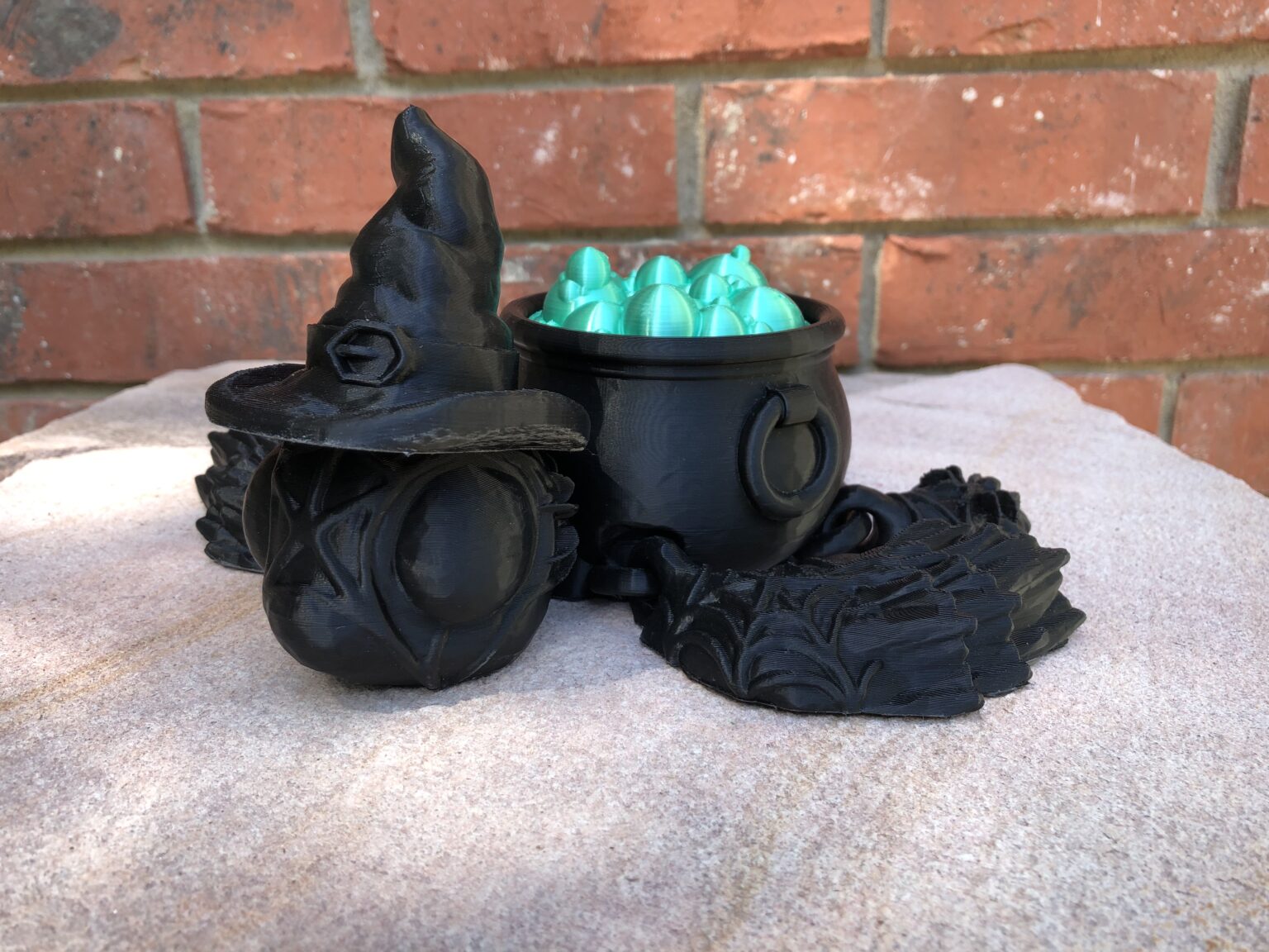 Witch Turtle with Goody Cauldron Bohnafide