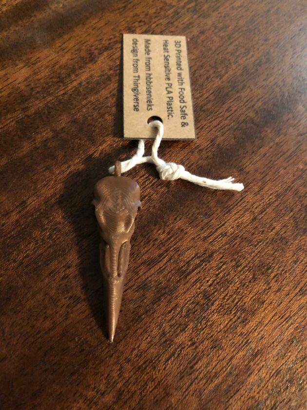 Raven Skull Pendant