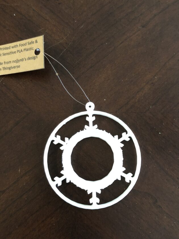 Stargate inspired Christmas Ornament
