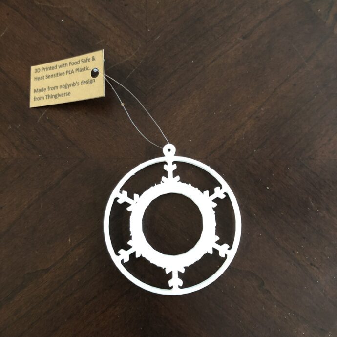 Stargate inspired Christmas Ornament