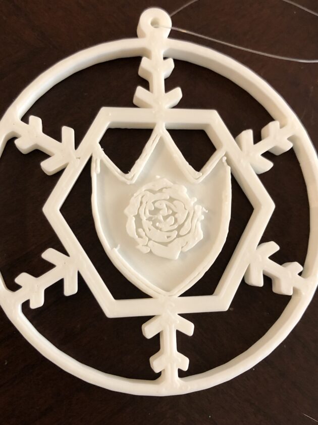 Thornwatch inspired Christmas Ornament