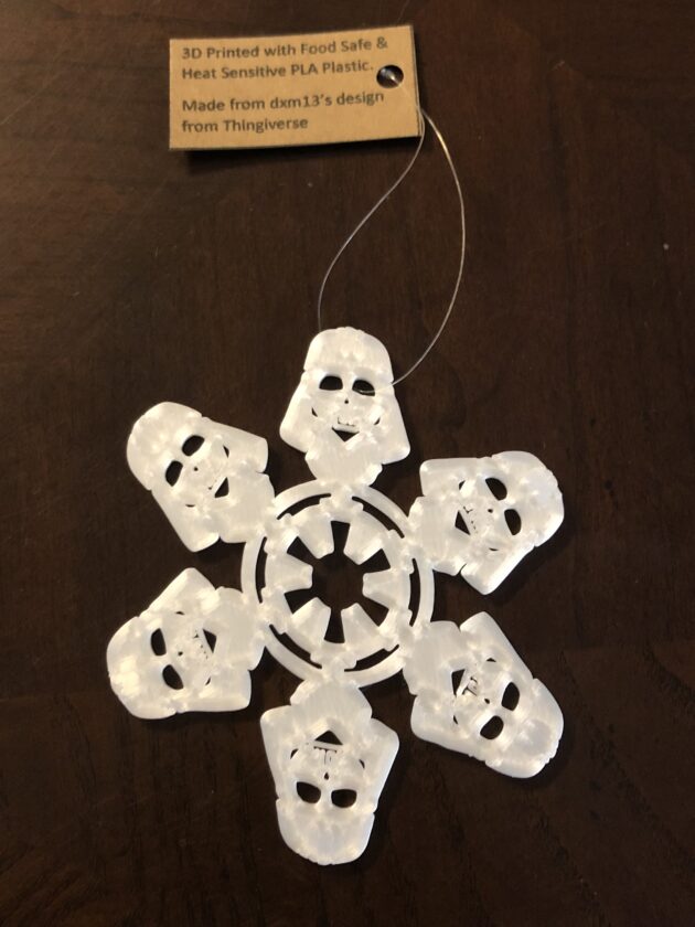 Star Wars inspired Darth Vader Christmas Ornament