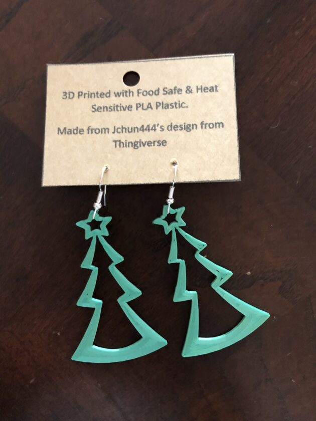 Tree Cut Out Earrings