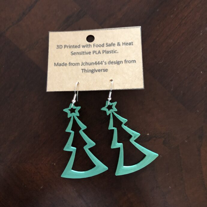 Tree Cut Out Earrings