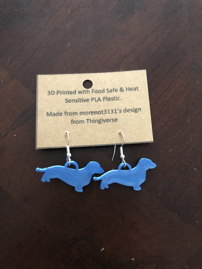 Dachshund Earring