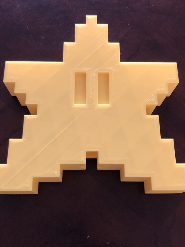 Mario inspired Star Tree Topper