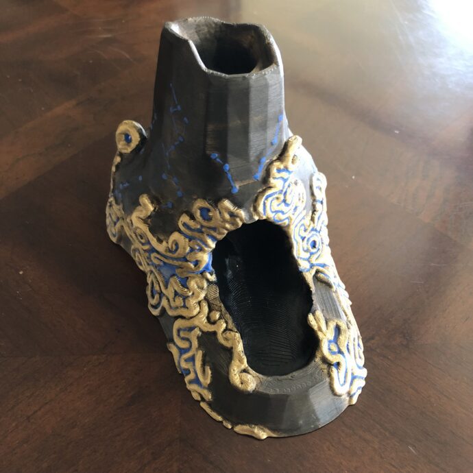 Shrine Dice Tower inspired by Zelda BOTW