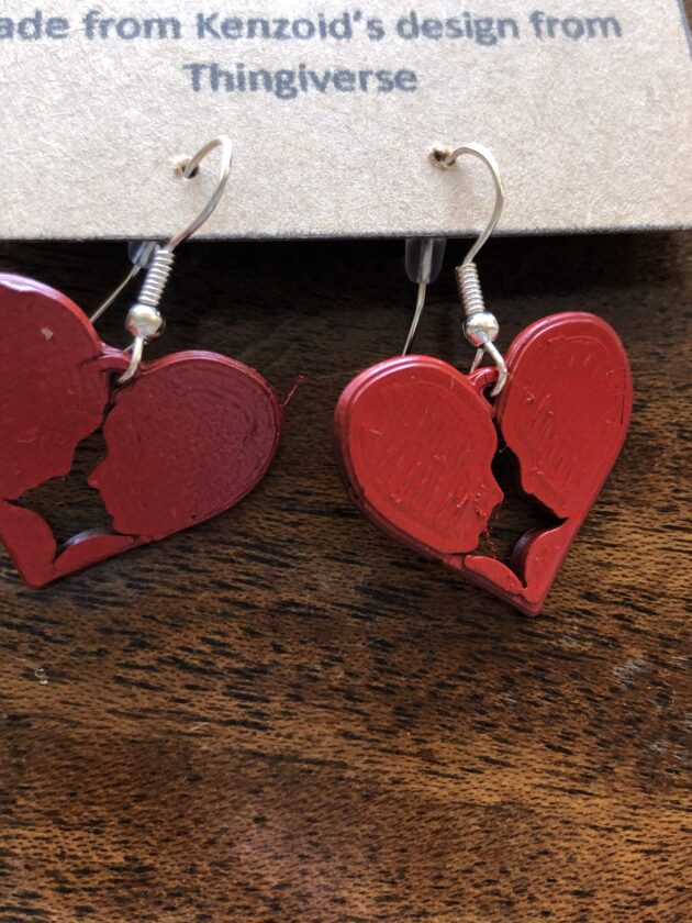 Heart Couple Earrings