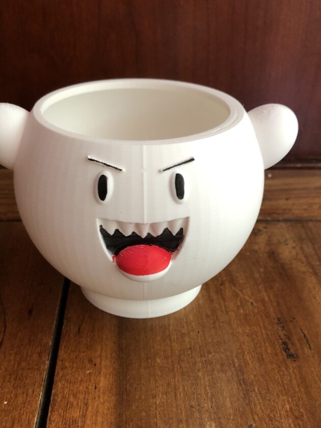Boo Holder/ Planter/ Decor Inspired by Mario