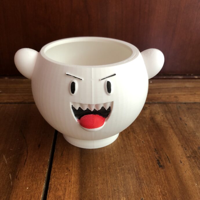 Boo Holder/ Planter/ Decor Inspired by Mario