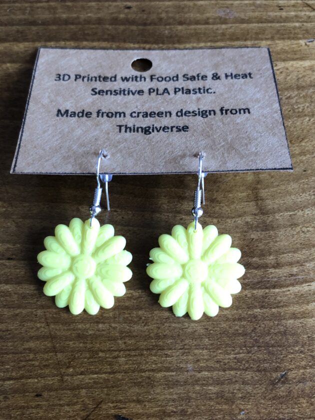 Daisy Flower Sunflower Earrings