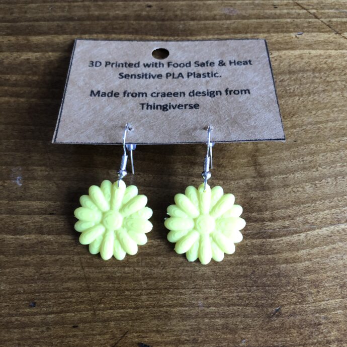 Daisy Flower Sunflower Earrings