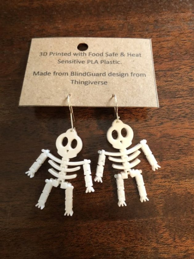 Flexi Skeleton Earrings