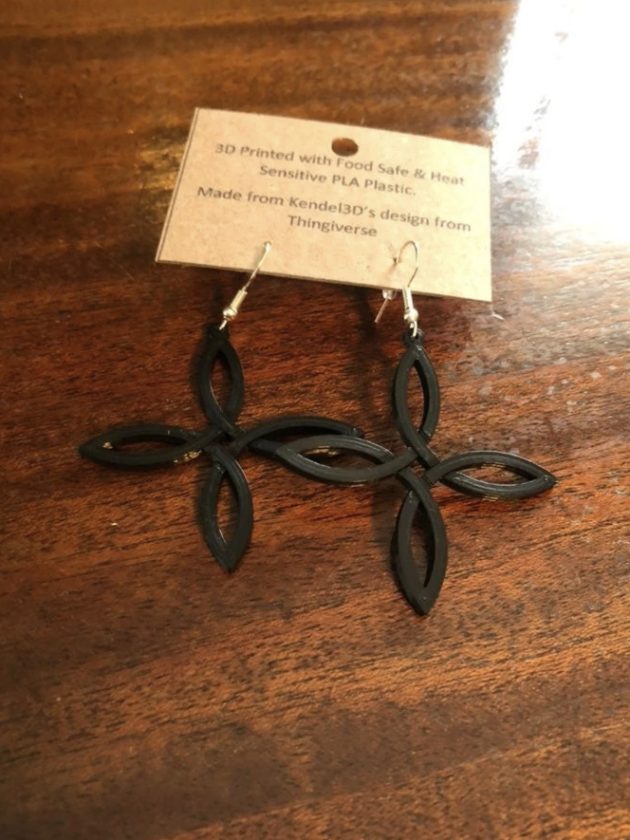Celtic Cross 4 Point Earrings