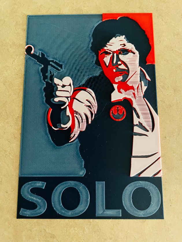 Han Solo 3D Art