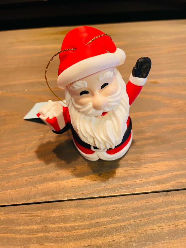 Mr. Santa Claus Holiday Christmas Ornament