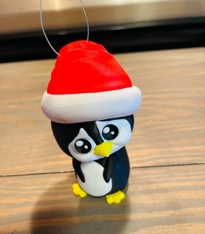 Penguin Holiday Christmas Ornament