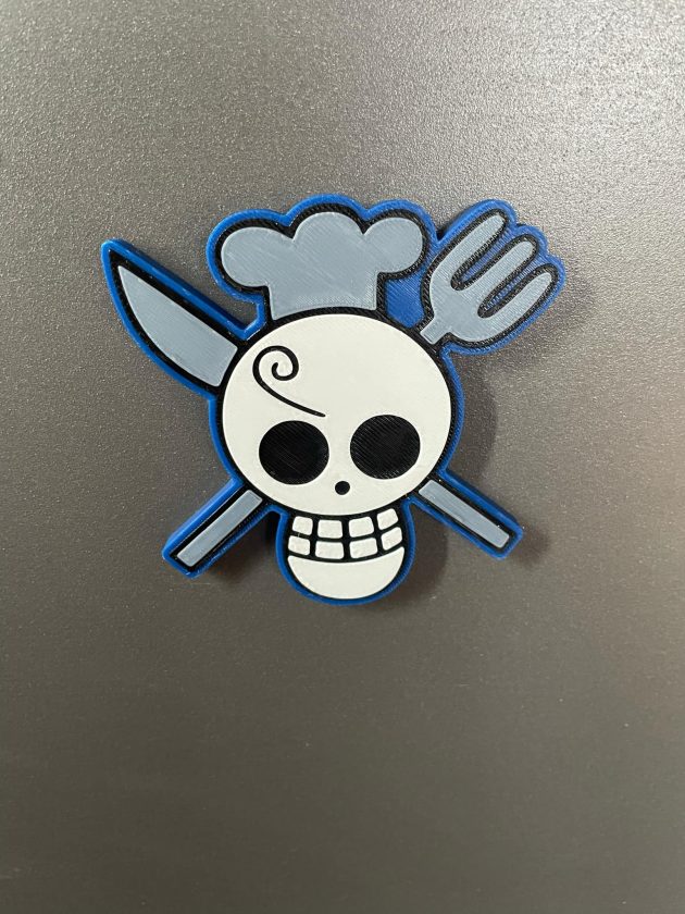 One Piece Sanji Jolly Roger Magnet